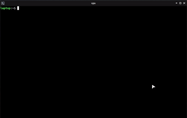 A terminal connects to the VM, starts tmux, launches Claude Code with the issue 34 prompt, detaches, lists the tmux session and logs out. After reconnecting and reattaching, Claude Code reports it opened PR #44.